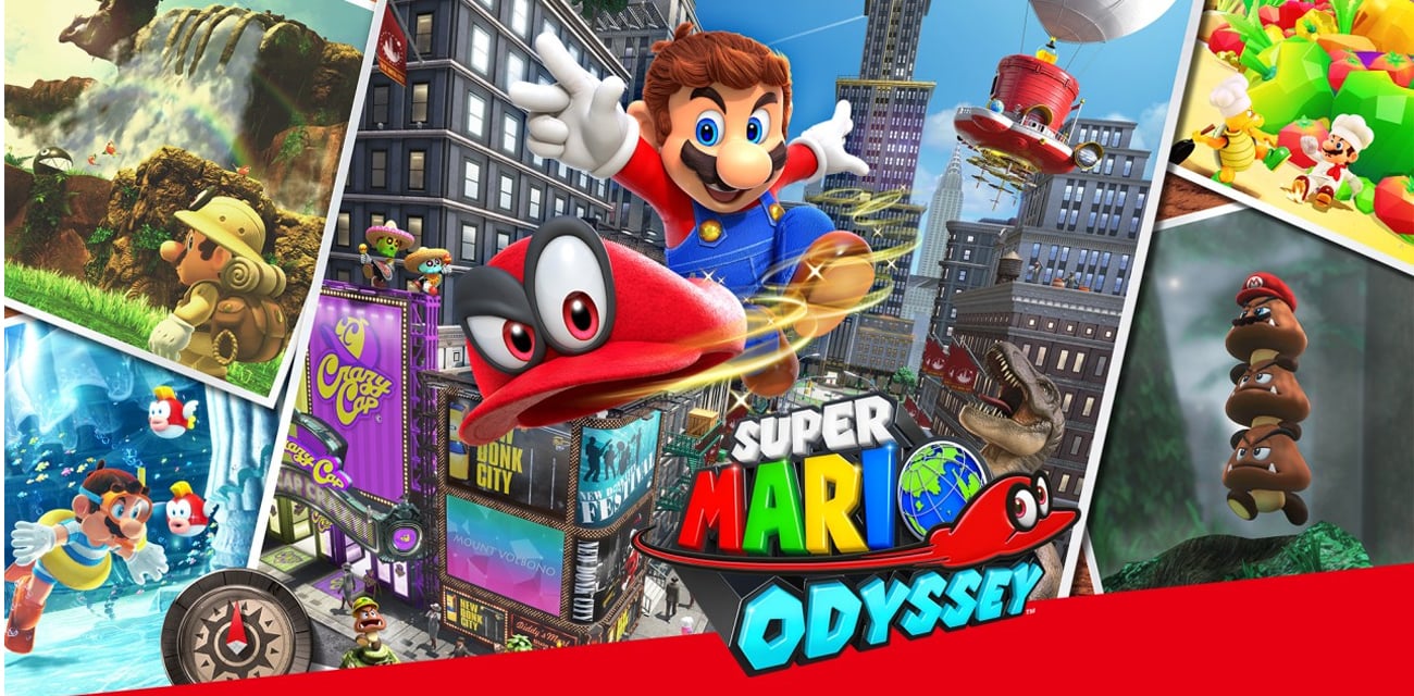 Super Mario Odyssey Nintendo Switchゼルダと。 Konsola Nintendo Switch Mario Red & Blue Edition - Sklep